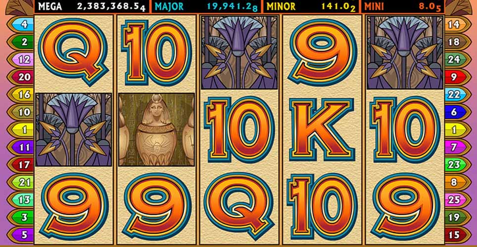 Mega Moolah ISIS Online Free Slot Winning Combination